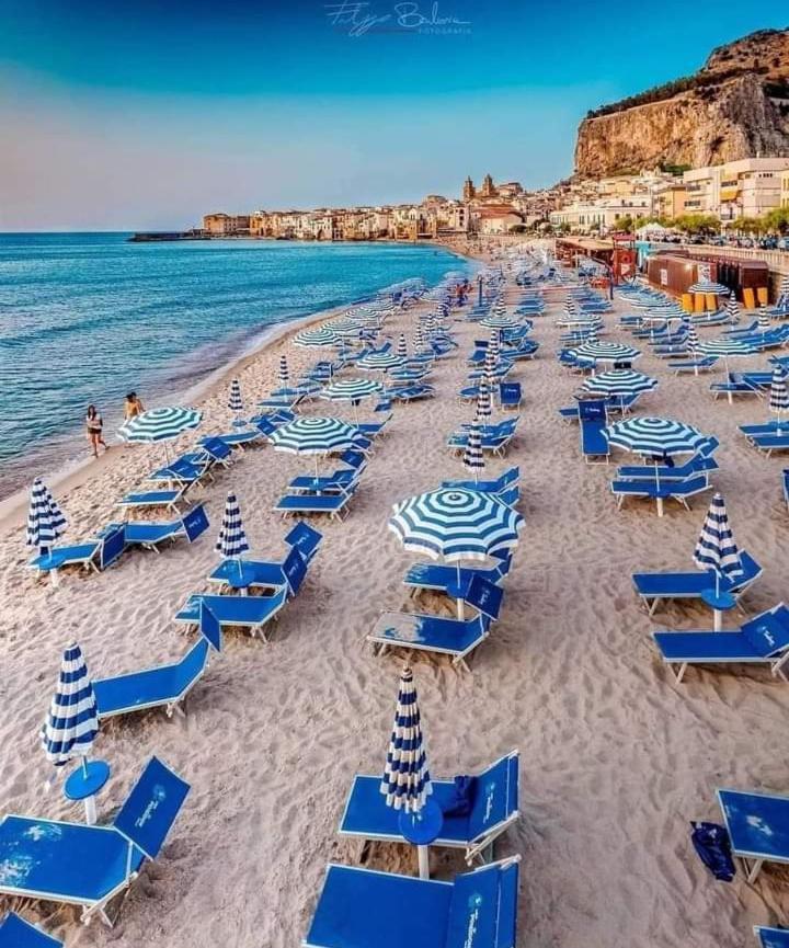 Green Villa Sand Beach Center Close Sea Veiw Cefalù Dış mekan fotoğraf