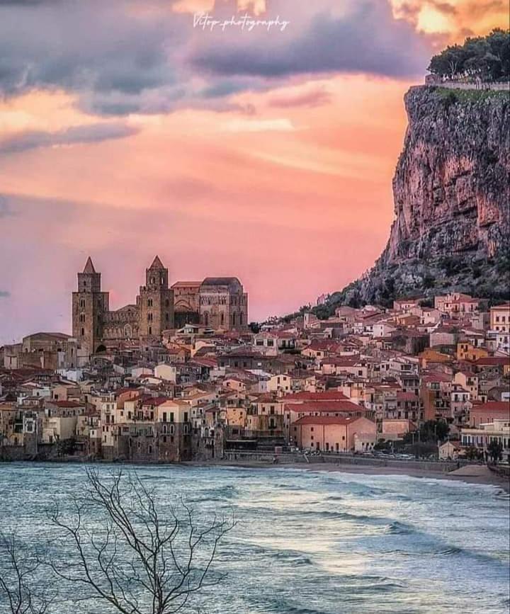 Green Villa Sand Beach Center Close Sea Veiw Cefalù Dış mekan fotoğraf